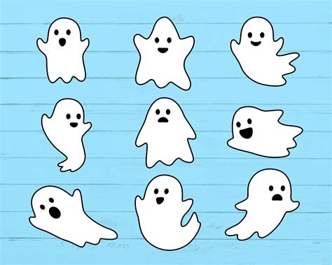Download 334+ Cute Ghost SVG Files Crafts